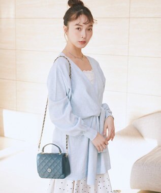 earth music&ecology 【2WAY】チェーンコンパクトバッグ Green