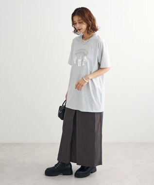 Green Parks ■ＦＲＵＩＴ　ＯＦ　ＴＨＥ　ＬＯＯＭ　箔ロゴｐｔＴＥＥ Gray Mixture