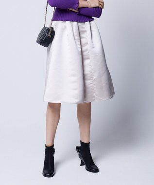 TOCCA 【洗える】CRYSTAL RIVER スカート ベージュ系