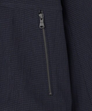 JOSEPH HOMME ＜新色追加＞新素材【通気性/ストレッチ】トリコサッカーストレッチ 　ジップアップブルゾン ネイビー系