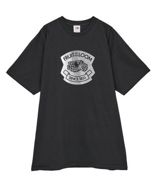 Green Parks ■ＦＲＵＩＴ　ＯＦ　ＴＨＥ　ＬＯＯＭ　箔ロゴｐｔＴＥＥ Black