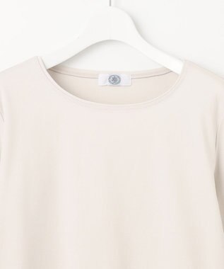 J.PRESS LADIES L スムースジャージー カットソー グレージュ系