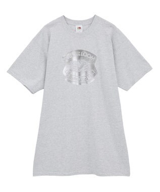 Green Parks ■ＦＲＵＩＴ　ＯＦ　ＴＨＥ　ＬＯＯＭ　箔ロゴｐｔＴＥＥ Gray Mixture