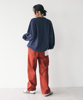 CRAFT STANDARD BOUTIQUE カレッジプリントプルオーバー Gray Mixture