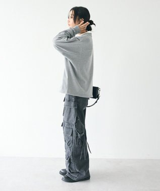 CRAFT STANDARD BOUTIQUE カレッジプリントプルオーバー Gray Mixture