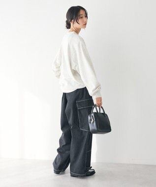 CRAFT STANDARD BOUTIQUE カレッジプリントプルオーバー Gray Mixture