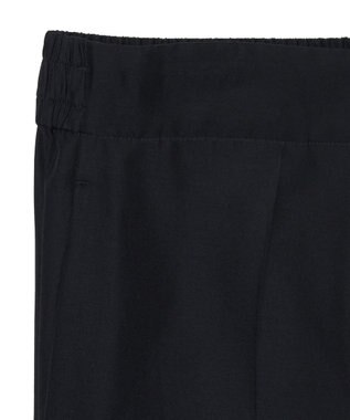 JOSEPH ソフトコットンシルク　トラウザーズ Black