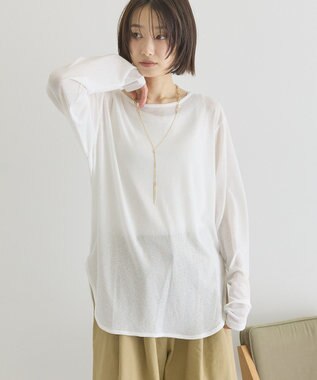 AMERICAN HOLIC ラウンドカットシアープルオーバー