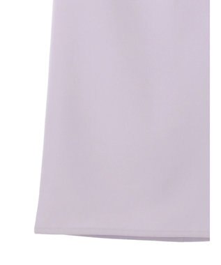 Green Parks 〈選べるきれシル〉Ｉラインロング丈スカート Lavender