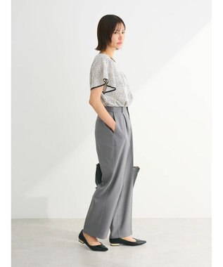 Green Parks アソートバタフライスリーブブラウス Dot