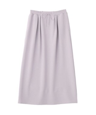 Green Parks 楽ちんリップルＩラインスカート Purple