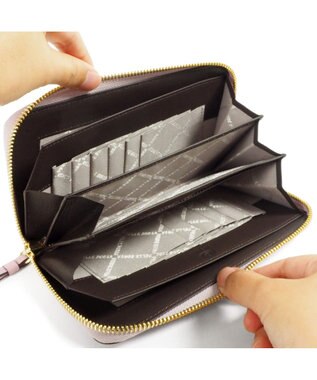 PELLE BORSA コンパクトラウンド長財布 Playful Goods プレイフルグッズ 4864 ライラック