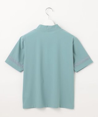 23区GOLF 【23Fondation/WOMEN】ハイテンション モックネック サックスブルー系