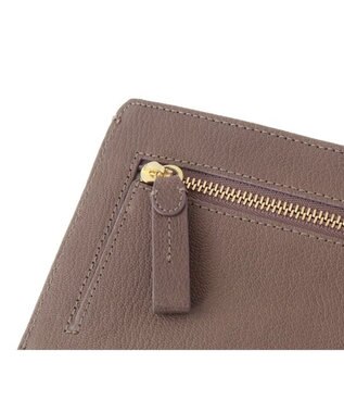 genten フレスコ 薄束入れ財布 ローズグレー