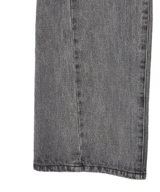 YECCA VECCA ルーズストレートデニムパンツ Gray