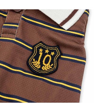 PET PARADISE ペットパラダイス ボーダー エコメイド パンツつなぎ 小型犬 ホワイト×ブラウン