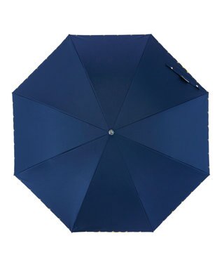 MOONBAT estaa 晴雨兼用 長傘 チェリースカラップ 日傘 遮光 遮熱 UV ディープブルー