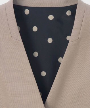 Paul Smith トロピカル ウール ノーカラージャケット ライトベージュ