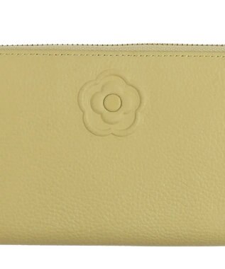 CLATHAS フィグ ラウンド長財布 ライトグリーン