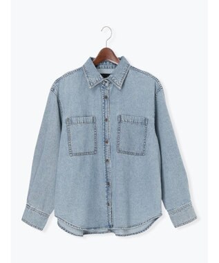Te chichi デニムシャツ サックスブルー