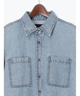 Te chichi デニムシャツ サックスブルー