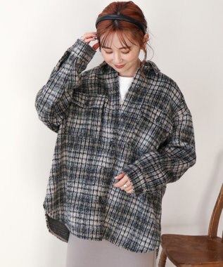 AMERICAN HOLIC シャギーＢＩＧＣＰＯ Ivory