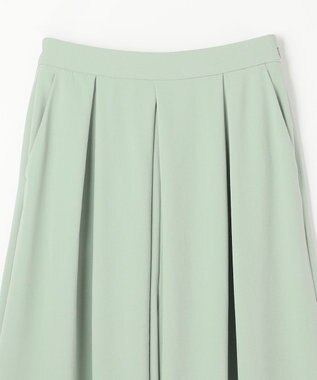 ANY 【吸水速乾/イージーケア/UVカット/接触冷感】さらさらDRYスカーチョ ライトグリーン