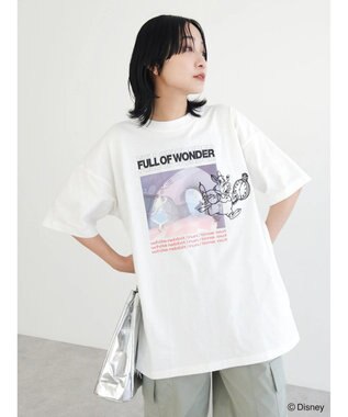Green Parks アリス／グラフィックＴＥＥ Off White