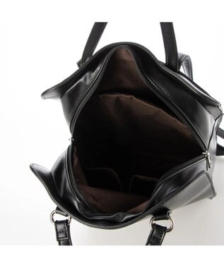 UNBILLION カシュカシュ cachecache / WEB限定2wayラウンドスクエアリュック ブラック