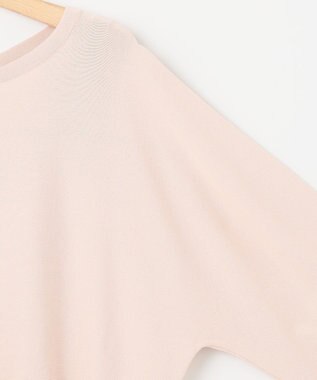 組曲 【5色展開・UVケア】スタイルアップ ドルマンスリーブ ニット ピンクベージュ系