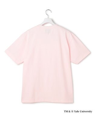 J.PRESS YORK STREET 【YALE別注】【UNISEX】カレッジ プリント Tシャツ ピンク系