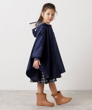 MOONBAT 【ポーチ付き】ポールアンドジョー キッズレインポンチョ