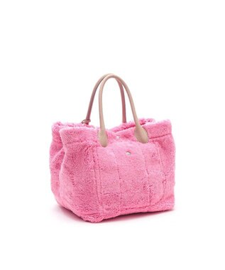 A.D.M.J. 【もこもこ】オスカー/コード刺しゅうキューブトート25cm(Dカン＋) FADAD ROSE