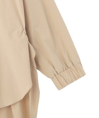 Green Parks スキッパーブラウス Beige