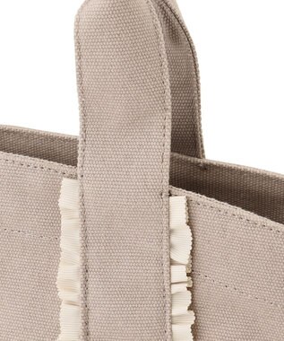 TOCCA 【八木アリサさん着用】TRILL TRIM CANVASTOTE キャンバストートバッグ ベージュ系