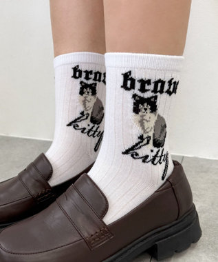 WEGO catロゴソックス