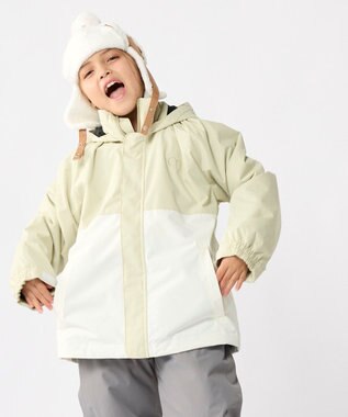 OP／FILA 【ocean pacific】スノーウェア 上下セット 耐水圧10000mm ベージュ