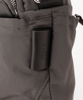 Y'SACCS ポリエステルツイル ポシェット ダークグレー