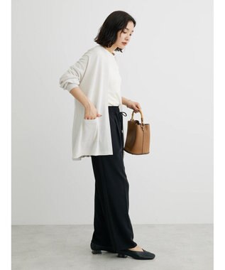 Green Parks ＵＶカットシアートッパーカーディガン Light Gray