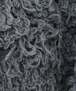 Green Parks フリンジニットカーディガン Gray