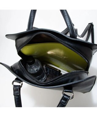 UNBILLION カシュカシュ cachecache / WEB限定2wayラウンドスクエアリュック ブラック