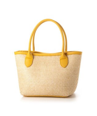 UNBILLION cachecache スマホショルダー付ポリプロピレンwayトート イエロー