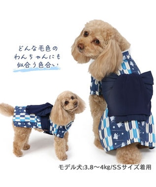 犬の服 夏 犬服 浴衣 矢絣柄 兵児帯 【小型犬】 / PET PARADISE | ファッション通販 【公式通販】オンワード・クローゼット