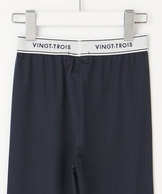 23区GOLF 【WOMEN】【吸水速乾/ＵＶカット90%】３０ｄカノコインナー レギンス ネイビー系