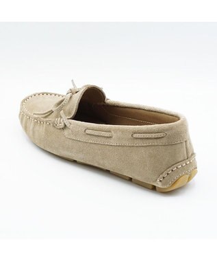 APOM ドライビングシューズ10 ベージュスエード