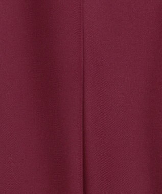 ANY SIS ビューティサーモ2WAYストレッチ テーパードパンツ ボルドー