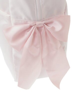 Maison de FLEUR サテンキャリーオンバッグ Pink