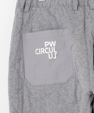 PW CIRCULUS 【裏地付き/防寒】【MEN】キルティングパンツ グレー系