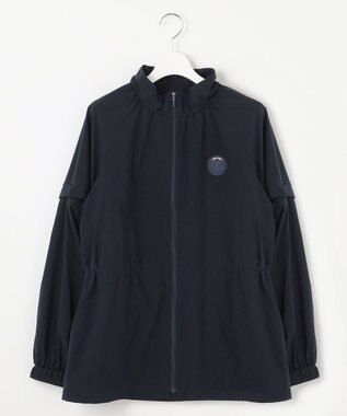 23区GOLF 【WOMEN】【撥水・ストレッチ】デタッチャブル ブルゾン ネイビー系