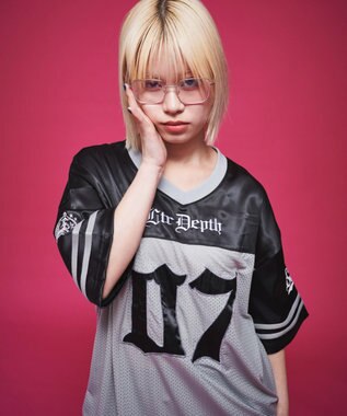 WEGO 【ユニセックス着用ITEM】ナンバリングホッケーT（SS） グレー